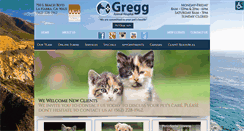 Desktop Screenshot of gregganimalhospital.com